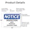 Signmission Inspection Bags Packages Personal Items, 14 in W x Rectangle, Aluminum OS-2PACK-NS-A-1014-L-15833 - alternate 2